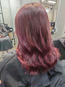 ナンバースリー 溝の口店(Number Three) 深みピンクグラデーション