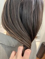 ネックス 表参道本店(nex)&nbsp;【nex 表参道】白髪ぼかし ハイライト 立体感カラー 齋藤