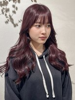 ゼスト 中野店(ZEST)&nbsp;【ZEST中野/武田智海】大人気/ブリーチなしでつくるワインレッド