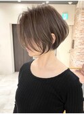 30代/40代/50代◎絶壁解消/白髪ぼかし/大人ショートボブ【湯本】