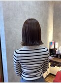 切りっぱなしボブ