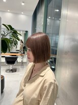 ガリカ 大名(Gallica)&nbsp;<オバマ>透明感たっぷりオリーブベージュにまとまるぷつっとボブ