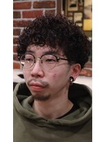 アクセプトザワールドバーバー(Accept the world barber)&nbsp;ハードプードルパーマ