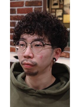 アクセプトザワールドバーバー(Accept the world barber) ハードプードルパーマ