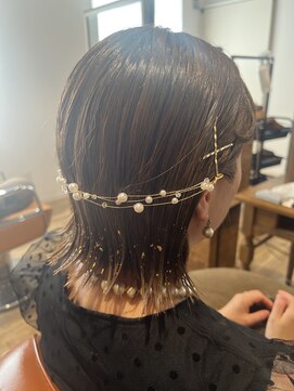 モニカ ヘアー(monica Hair) 結婚式お呼ばれスタイル