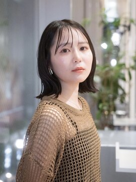 ビュートリアム 梅田(BEAUTRIUM) 外ハネボブ/ぱつっとボブ/垢抜けボブ/シースルーバング