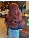 mai/ピンクカラー/ケアブリーチ/