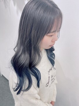 ダンクレスト(Daan Crest) 【裾カラー】×【インディゴ】