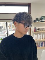 メロウ(mellow)&nbsp;ツイストスパイラルパーマ×メッシュキャップ