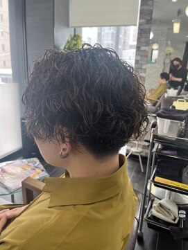 ヘアーメイク ロージー 北18条店(HAIR MAKE ROSY) 緩めツイストスパイラルパーマ波巻きパーマメンズパーマ20代30代