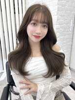 アマトウキョウ アユンチェ(AMA TOKYO×AYUNCHE) チョコブラウン レイヤーカット 透明感カラー