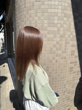 ファーレンピュアスウィート(fahren-pure-suite) 切りっぱなしロングスタイル/ベージュ系カラー