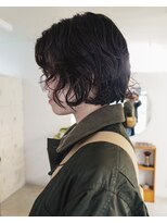 ウィットサークル(wit circle)&nbsp;外国人風のレイヤーボブ×パーマ