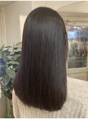 梅雨対策！髪質改善ストレート艶感ロングヘア梅ヶ丘美容室