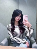 アンククロス 青山店(ANKH CROSS)&nbsp;ワインメッシュ/エクステ/レイヤーカット