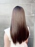 潤い艶をエイジングカットカラーヘアエステにて20900円→18810円