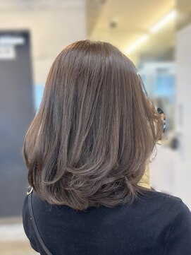 アリュウル 表参道(ALLURE) ワンカールで可愛い！ミディアムレイヤー◎佐藤