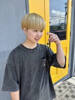 アグ ヘアー ロジェット 松本桐店(Agu hair rojet)&nbsp;抜きっぱなしブリーチ&マッシュショート