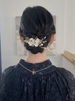 ウル 岡山駅店(ULu.)&nbsp;岡山ヘアセット　ダウンシニヨン