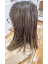 テラス(Terasu)&nbsp;函館/グレージュ/透明感/つや髪/大人髪/ハイライト