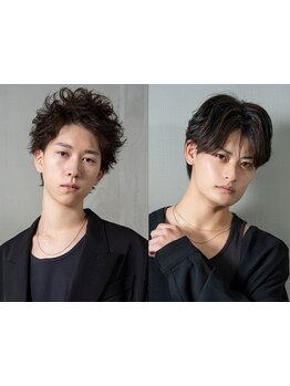 [メンズ/梅田/茶屋町]韓国系ハイトーン～最新ジオパーマまで、幅広いメニューで"カッコいい"を演出！