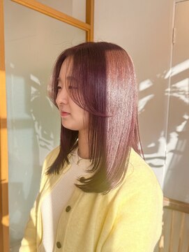 フィーカ(fika) 《wakana》明るめピンクブラウン♪