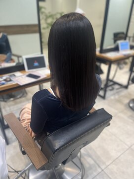 ケンジ 南林間(KENJE) アッシュ×髪質改善×艶カラー【南林間】