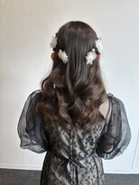 ヘアセット専門サロン by OKINAWA WATABE WEDDING 那覇店 ハーフアップ