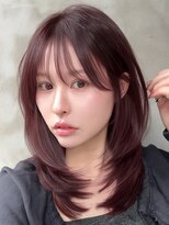 ネイト(Neit) レイヤーカットカシスカラー
