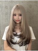 ミルクティー×ブラウン