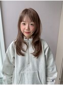 レイヤーカットハッシュカットレイヤーミディアム