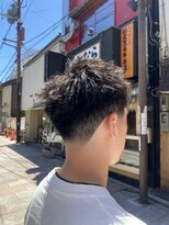 Men's JESTER【メンズジェスター】メンズカット/メンズパーマ/メンズカラー/フェード <kureha>テーパーフェード スパイキーショート