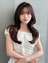 ロンドアベニール 北千住(Lond avenir)&nbsp;ミルクティーベージュ/顔周り/くびれレイヤー/シースルー/北千住