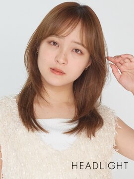 トレドエイト バイ ヘッドライト 横浜店(toledo8 by HEADLIGHT) くびれ韓国ハッシュカット小顔似合わせ大人ミディアムレイヤー