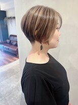 ラトリエコンタン(L´atelier Content)&nbsp;【shima】刈上げショート×アンブレラカラー