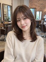テーラヘアー 湘南台店(TELA HAIR)&nbsp;前髪ありゆるふわミディアム