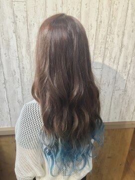 アンク クロス 関内店 スカイブルーグラデーション 【mifuyu】