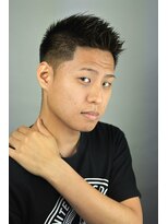 サニーズ バーバー(Sunny's barber) アップバングセミウェットショート