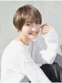 大人かわいいシンプルマッシュ