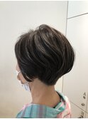 スッキリショートボブ