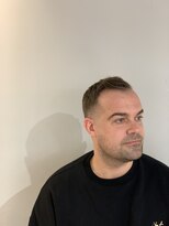 リバレッジ 広尾(Leverage)&nbsp;MEN’S HAIR　外国人スキンフェードカットサイドグラデーション