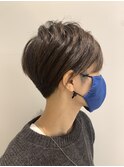 耳掛け刈り上げレディースショート【担当:梶塚裕人】
