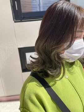 ワークスヘアー(WORKS HAIR) オリーブグリーン