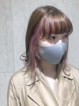 ホワイト 梅田(white) #ペールピンク/ホワイトピンク/アンブレラカラー