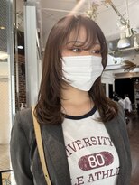 ヘアーアンドメイク ビス(HAIR&MAKE bis) 周りと差をつけれる顔まわりレイヤー♪【多田 華歌】