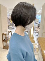 モリオ フロム ロンドン サッポロファクトリー店(morio FROM LONDON)&nbsp;【morio札幌】札幌ショート　大人かわいい黒髪丸みショートボブ