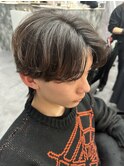 『韓国アイドルヘア』メンズセンターパート