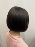 収まり◎丸みボブ