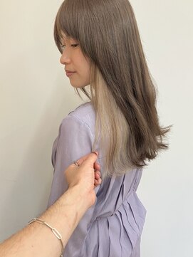 似合わせ/白髪ぼかし/インナーカラーに特化した髪質改善サロン 元住吉 武蔵小杉 【パーソナルカラーにあわせた】髪質改善/似合わせカラー