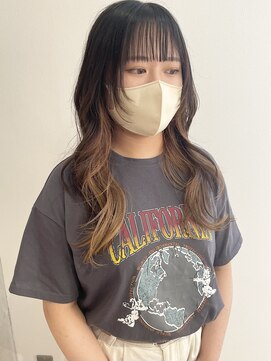 ヨーク(YOKE) 【 YOKE 】フェイスレイヤー小顔カットデザインカット韓国